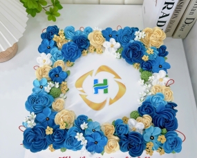 BÁNH KEM LOGO CÔNG TY