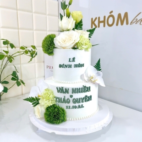 TOP BÁNH KEM CƯỚI NỔI BẬT TẠI KHÓM BAKERY – XU HƯỚNG 2025