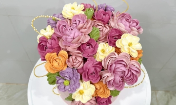 NHỮNG MẪU BÁNH KEM HOA – TINH TẾ, THANH LỊCH & ĐỘC ĐÁO