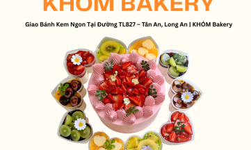 Giao Bánh Kem Ngon Tại Đường TL827 – Tân An, Long An | KHÓM Bakery