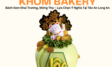 Bánh Kem Khai Trương, Mừng Thọ – Lựa Chọn Ý Nghĩa Tại Tân An Long An