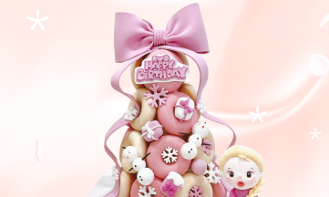 Tháp Bánh Donut – Mẫu Bánh Sinh Nhật Siêu Hot 2025 Tại KHÓM Bakery