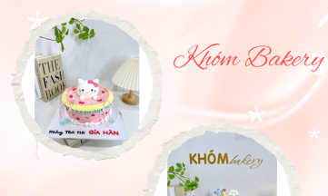Mẫu Bánh Sinh Nhật Tone Hồng Hàn Quốc Dành Cho Bé Gái – Xu Hướng Hot 2025 Tại KHÓM Bakery