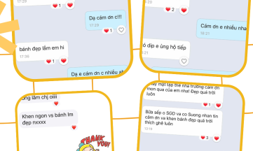 Feedback thực tế – Lý do khách hàng quay lại KHÓM Bakery