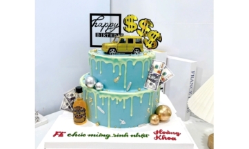Bánh sinh nhật mẫu hot dành cho nam tại Tân An, Long An – Xu hướng được yêu thích năm 2025