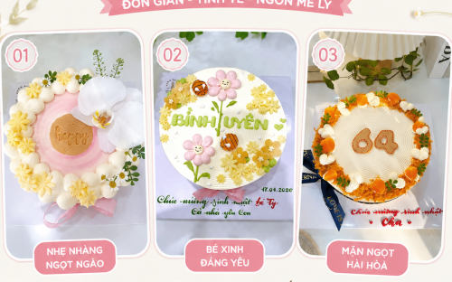 Top Mẫu Bánh Bông Lan Trứng Muối Xinh Đẹp Hot 2026 Được Yêu Thích Tại KHÓM Bakery