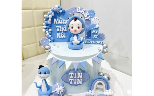 Mẫu Bánh Kem Tuổi Tỵ Đẹp 2026 – Xu Hướng Được Nhiều Ba Mẹ Lựa Chọn Tại KHÓM Bakery