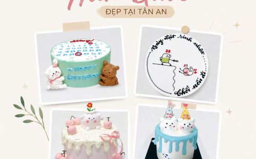 MẪU BÁNH KEM HÀN QUỐC ĐẸP TẠI TÂN AN