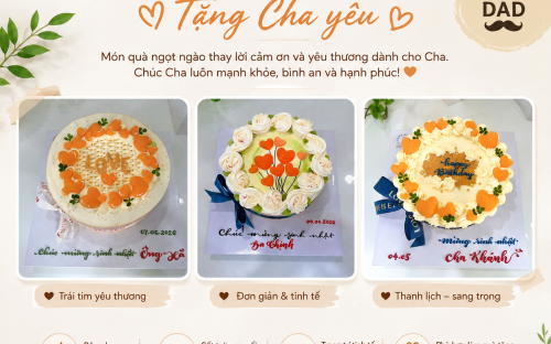BÁNH BÔNG LAN TRỨNG MUỐI TẶNG CHA YÊU – MÓN QUÀ MỘC MẠC NHƯNG ĐẦY YÊU THƯƠNG