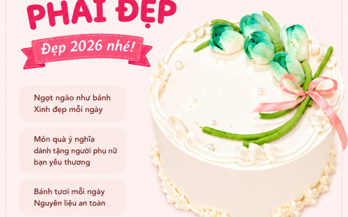 Bánh kem dành cho nữ 18 tuổi – Dấu ấn ngọt ngào cho cột mốc thanh xuân đặc biệt