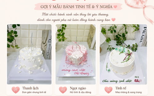 Bánh Kem Sinh Nhật Cho Vợ: Gợi Ý Mẫu Bánh Tinh Tế Và Ý Nghĩa