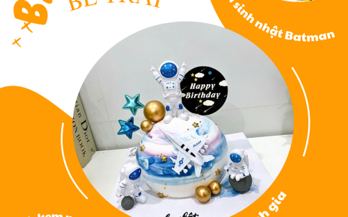 Bánh kem làm theo chủ đề yêu cầu cho bé trai – Xu hướng sinh nhật hiện đại được phụ huynh lựa chọn