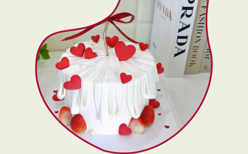 Top Mẫu Bánh Kem Tone Đỏ Hot Nhất Tại KHÓM Bakery