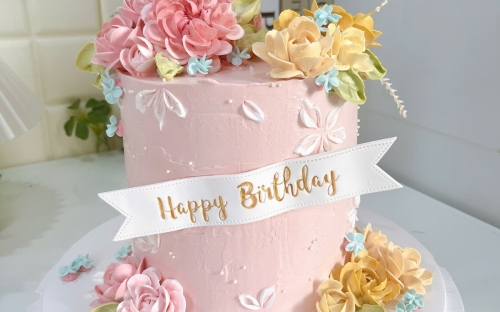 Bánh kem tặng 8/3 hot 2026 tại KHÓM Bakery – Mẫu bánh đẹp Long An