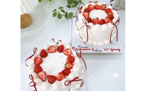 Bánh Kem Mix Trái Cây Mẫu Đẹp Siêu Hot Tại Khóm Bakery