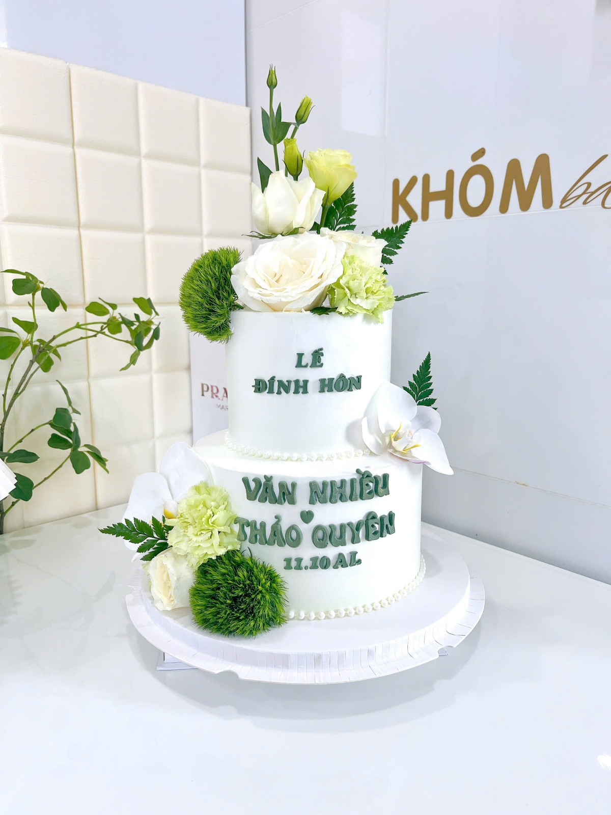 TOP BÁNH KEM CƯỚI NỔI BẬT TẠI KHÓM BAKERY – XU HƯỚNG 2025