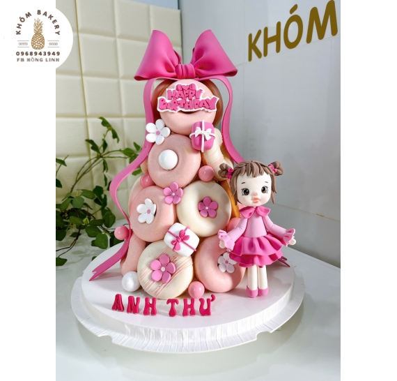 3 MẪU THÁP BÁNH DONUT SIÊU HOT 2026 TẠI KHÓM BAKERY