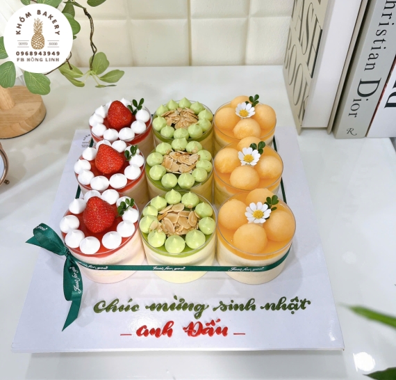 Mousse trái cây tươi mát 
