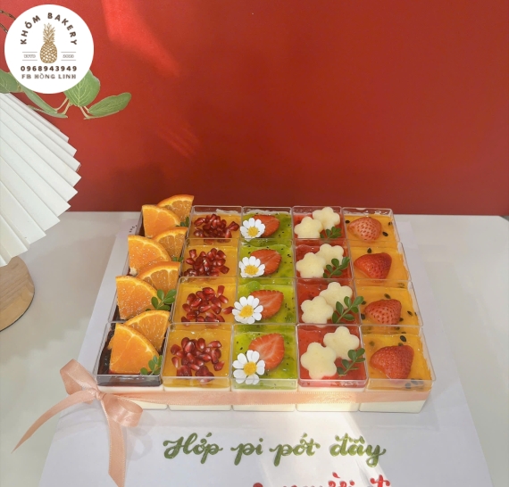 Mẫu bánh panna cotta nhiều vị làm theo yêu cầu 