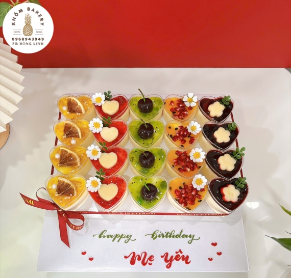 Mẫu bánh panna cotta hot tặng mẹ yêu hot hiện tại 
