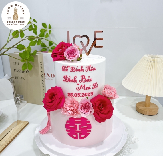 Bánh Kem Cưới làm theo yêu cầu ở Long An