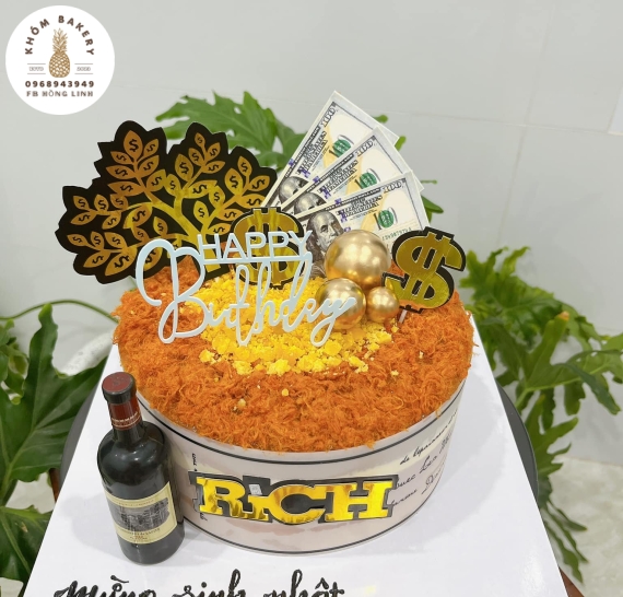 Bánh bông lan tặng bạn thân 