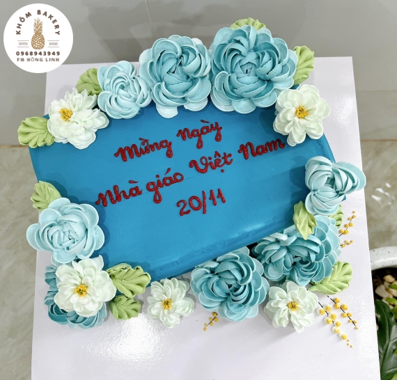 Bánh chúc mừng ngày nhà giáo 