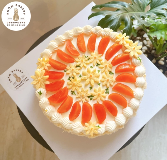 Bánh bông lan tặng mẹ 