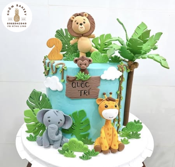 Bánh kem đông vật 