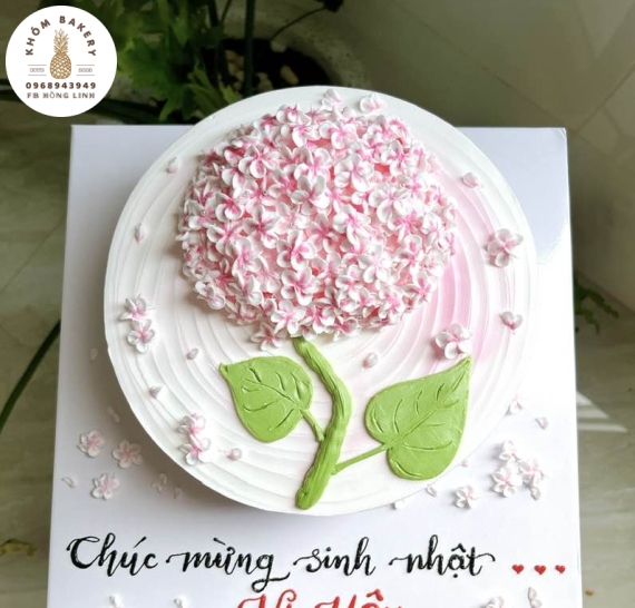 Bánh kem hoa 