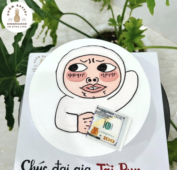 Bánh sinh nhật dành anh bạn thân nhây bựa
