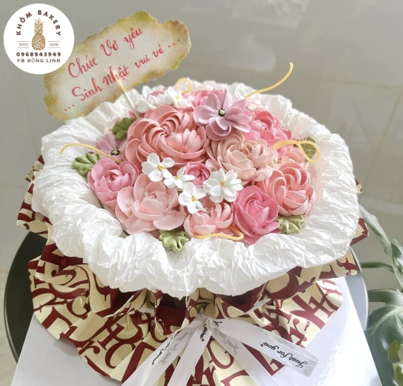 Bánh chúc mừng sinh nhật vợ 