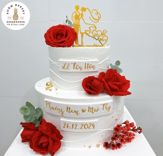 Bánh Kem Cưới Luxury