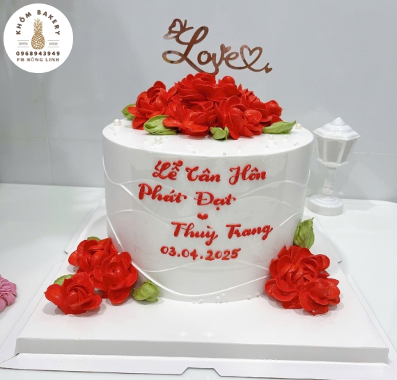 Bánh Kem Cưới H01