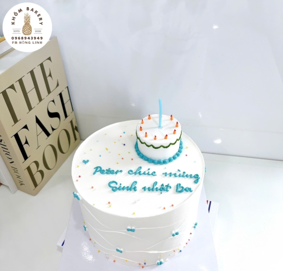 Bánh Kem Hàn Quốc Mini chúc mừng sinh nhật ba