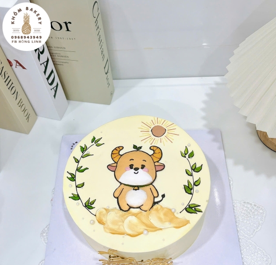 Bánh Kem Hàn Quốc  vẻ hình chibi con vật