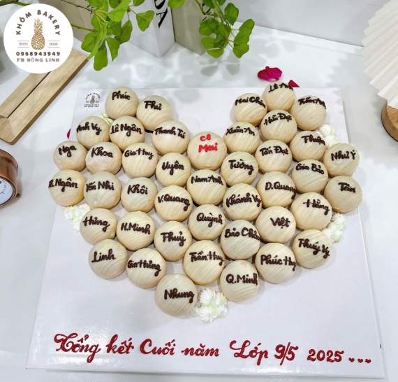 Bánh kem sudai tổng kết cuối năm