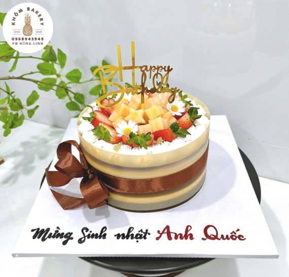 Bánh rau cau flan tặng chồng yêu