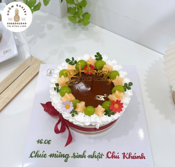 Bánh rau cau flan tặng bạn thân