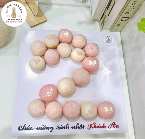 Bánh kem sudai mừng sinh nhật 2 tuổi 