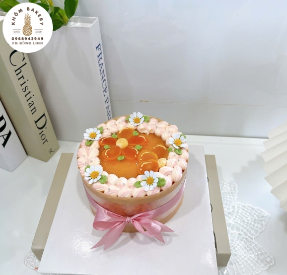 Bánh bông lan làm theo yêu cầu ở long an