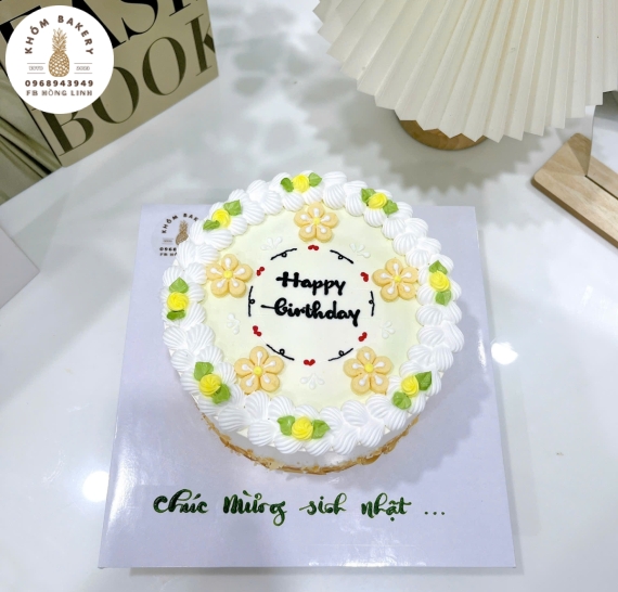 Bánh kem bắp mừng sinh nhật anh trai