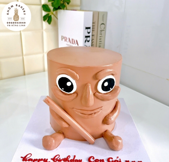 Bánh kem dành cho bé gái tung tung sahur