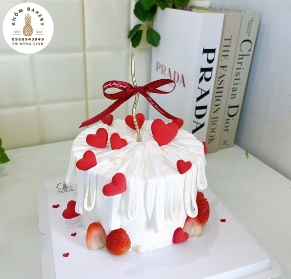 Bánh kem dành mừng sinh nhật chồng