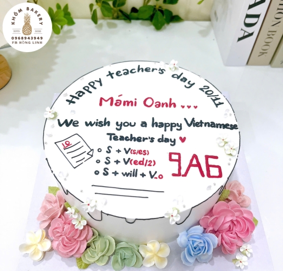 Bánh kem dành tặng cho cô giáo 20/11