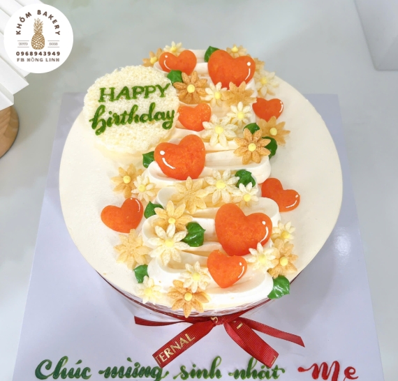 Bông lan trứng muối trang trí theo yêu cầu