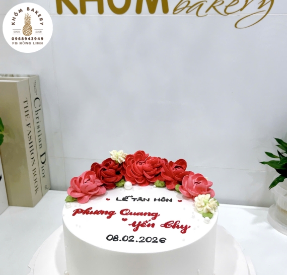 Bánh kem cưới truyền thống 