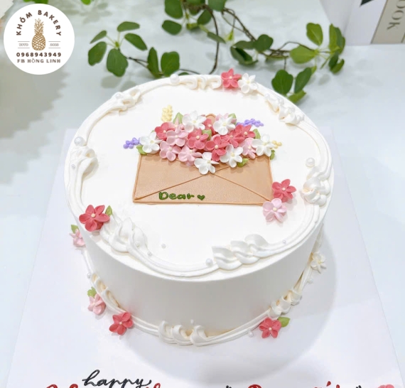 Bánh kem chúc mừng 8/3 cho người thương