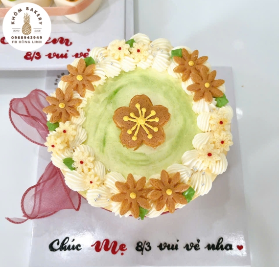 Bông lan trứng muối tặng 8/3