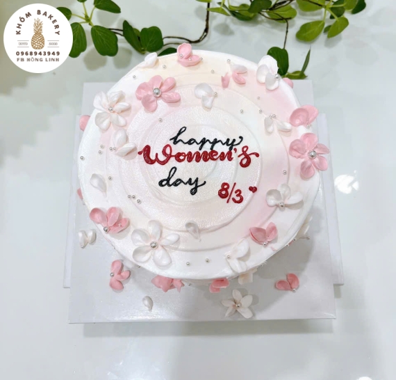 Bánh kem tặng nữ tặng 8/3 hot 2026 